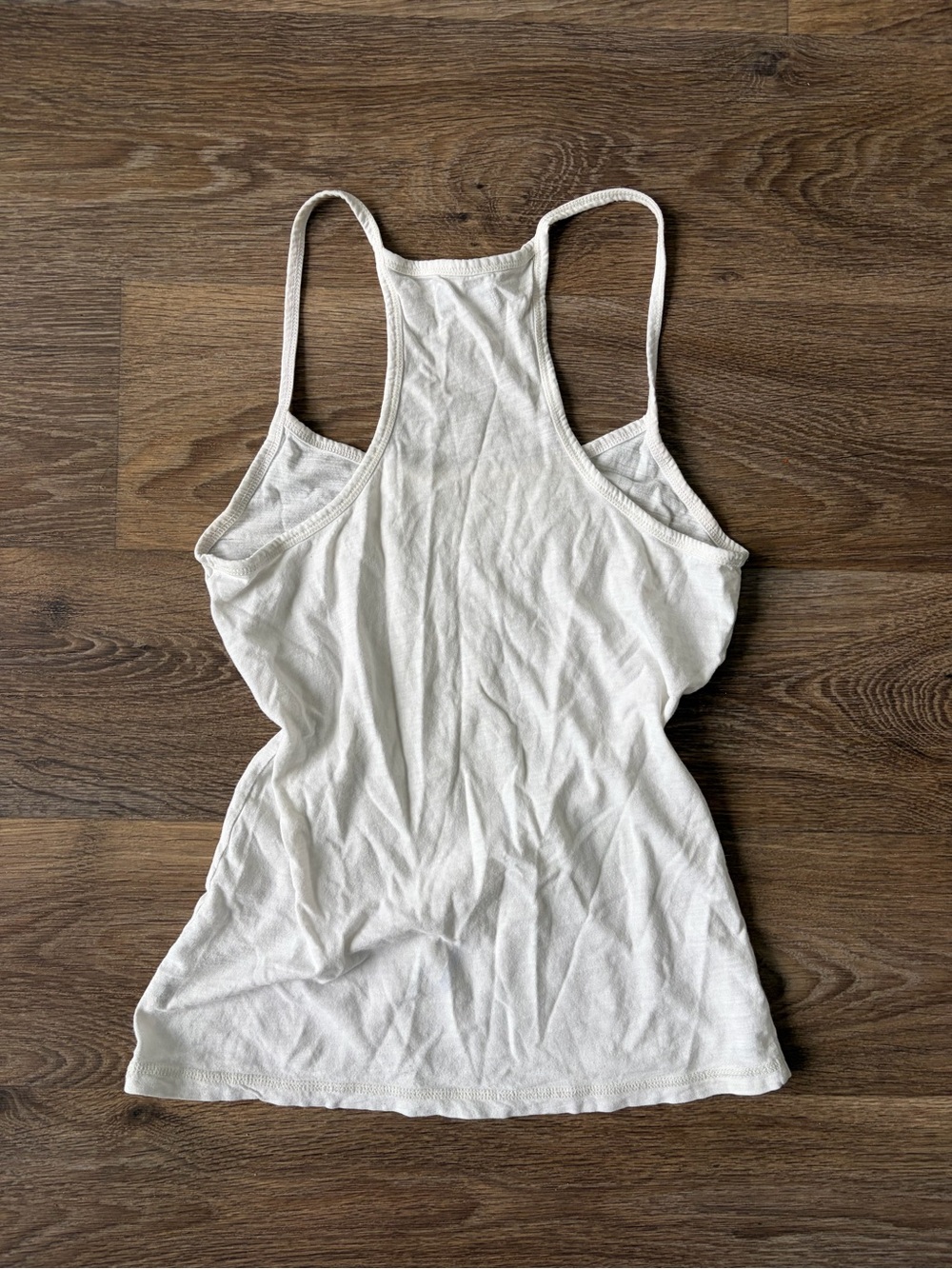 Y2K American Eagle Soft & Sexy Racerback Tank White M - Picture 5 of 5